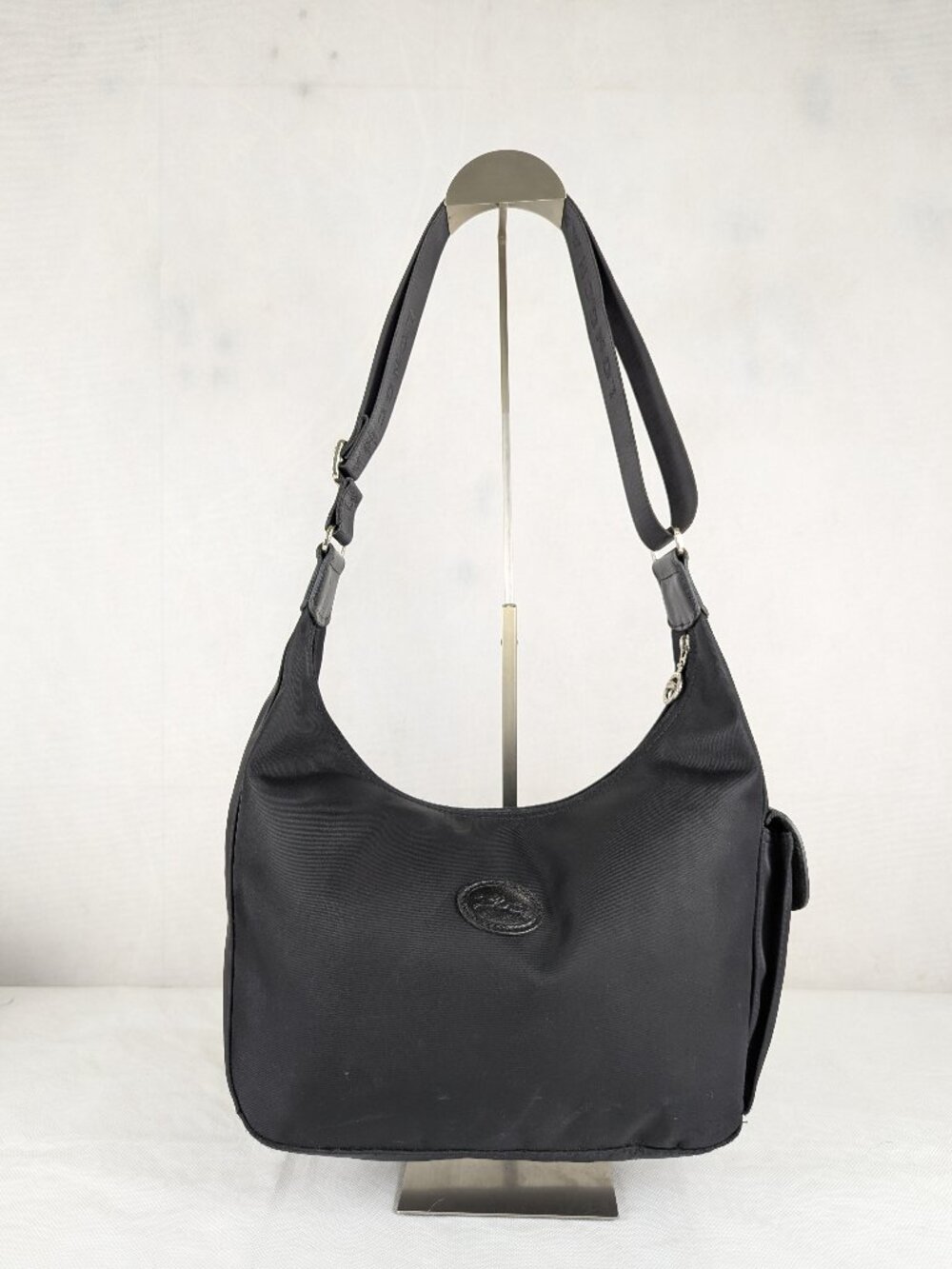 Longchamp Le Pliage Original Black Nylon Shoulder Bag Pre-Owned Used buy it now